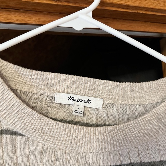 Striped Ribbed Long Sleev - Picture 3 of 3